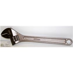AURORA  CHROME 450MM CRESCENT WRENCH