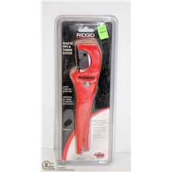 RIDGID PLASTIC PIPE AND TUBING CUTTER