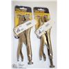 Image 1 : PAIR OF 7" IRWIN VISE GRIPS - STRAIGHT JAW