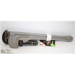 RIDGID 18" ALUMINUM PIPE WRENCH