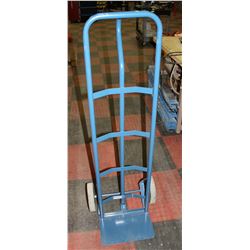 BLUE HARD WHEELED HAND TRUCK