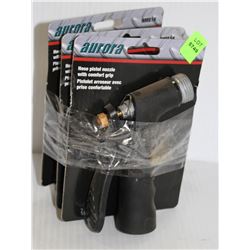 LOT OF 3 AURORA HOSE PISTOL NOZZLES