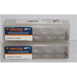 LOT OF 10 WALTER 7/16" HIGH PERFORMANCE DRILL BITS
