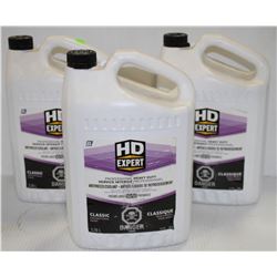THREE 3.78L JUGS HD EXPERT ANTIFREEZE 50/50