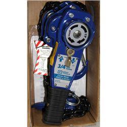 GRAY TOOLS 3/4 TON LEVER HOIST