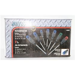 AURORA 7PC SCREWDRIVER SET
