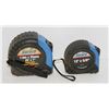 Image 1 : LOT OF 2 AURORA TAPE MEASURES 12FT & 25FT