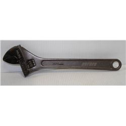 CHROME 375MM CRESCENT WRENCH