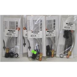 LOT OF 5 BERNARD QT3-45 TUBE ASSEMBLY 45 DEGREE