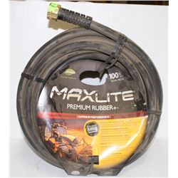 MAXLITE 100FT RUBBER HOSE