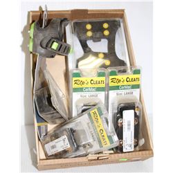 FLAT OF VARIOUS BOOT CLEETS