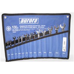 AURORA 13PC COMBINATION WRENCH RATCHET SET