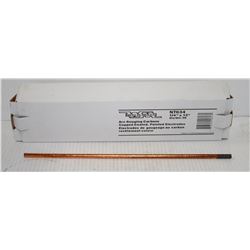 BOX OF WELD-MATE COPPER COATED POINTED ELECTRODE