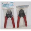 Image 1 : LOT OF 2 TERMINAL CRIMPERS