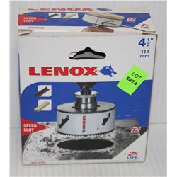 LENOX 4-1/2 INCH HOLE SAW BIT