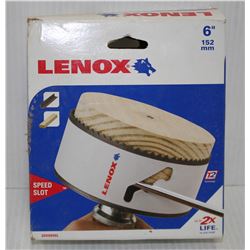 LENOX 6 INCH HOLE SAW BIT