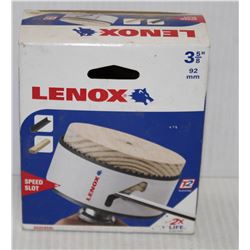 LENOX 3-5/8 INCH HOLE SAW BIT
