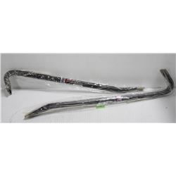 LOT OF 2 WRECKING BARS, 5/8 X 18