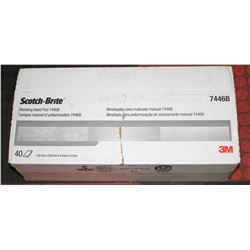 CASE OF SCOTCH BRITE BLENDING HAND PADS