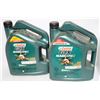 Image 1 : 2 JUGS OF CASTROL GTX HIGH MILEAGE SAE 5W-20