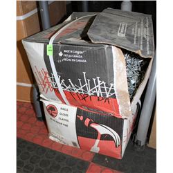 2 CASES OF TREE ISLAND 1-1/4" GALVANIZE ROOFING