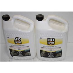 2 JUGS HD EXPERT ANTIFREEZE/COOLANT 50/50 PREMIXED