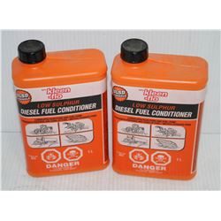 2 BOTTLES OF KLEENFLO LOW SULFUR DIESEL FUEL