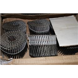 CASE OF 3/4 IN X .120 IN 15 DEGREE COIL NAILS