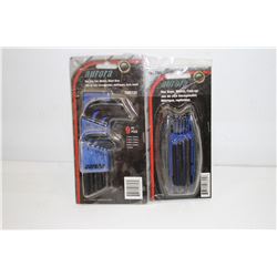 AURORA METRIC SHORT ARM HEX KEY SET & METRIC FOLD