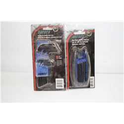 AURORA METRIC SHORT ARM HEX KEY SET & METRIC FOLD