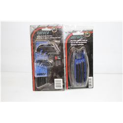 AURORA METRIC SHORT ARM HEX KEY SET & METRIC FOLD