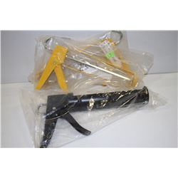 LOT OF 3 CAULKING GUNS, 9 NCH