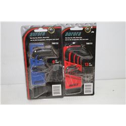 AURORA METRIC SHORT ARM HEX KEY SET & SAE SHORT