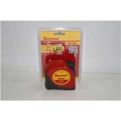 STARRETT 25 FOOT TAPE MEASURE, 7 INCH STANDOUT