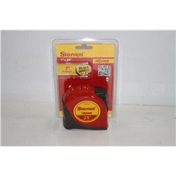 STARRETT 25 FOOT TAPE MEASURE, 7 INCH STANDOUT