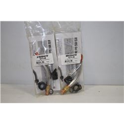 LOT OF 2 BERNARD QT3-45 TUBE ASSEMBLY 45 DEGREE