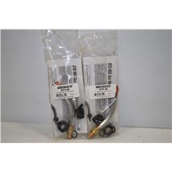 LOT OF 2 BERNARD QT3-45 TUBE ASSEMBLY 45 DEGREE