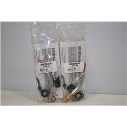 LOT OF 2 BERNARD QT3-45 TUBE ASSEMBLY 45 DEGREE