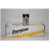 Image 1 : CASE OF 12 ENERGIZER D12 BATTERIES
