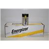 Image 1 : CASE OF 12 ENERGIZER D12 BATTERIES