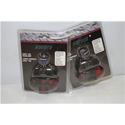 PAIR OF AURORA CREE LED HEADLAMPS