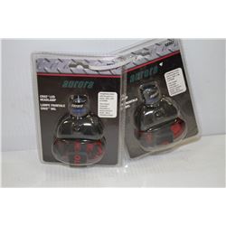 PAIR OF AURORA CREE LED HEADLAMPS