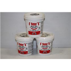 3 PAILS OATEY NO.5 LEAD FREE SOLDER PASTE