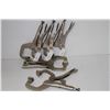 Image 1 : LOT OF 5 LOCKING CLAMPS