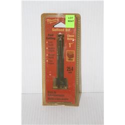 MILWAUKEE SELFEED BIT, 1 INCH