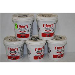 LOT OF 5 OATEY NO.5 LEAD FREE SOLDER PASTE