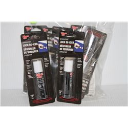 BAG OF KLEENFLO PRESSURIZED LOCK DE-ICER