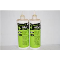 2 BOTTLES GREENLEE CABLE PULLING LUBRICANT
