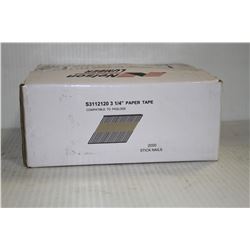 CASE OF NELSON LUMBER 3-1/4" PLAIN SHANK NAILS