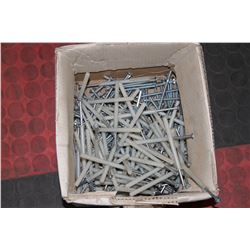 BOX OF UCAN NYLON DRIVE SCREW ANCHORS